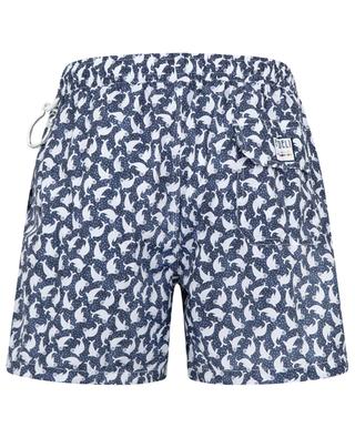 Madeira seal printed swim shorts FEDELI