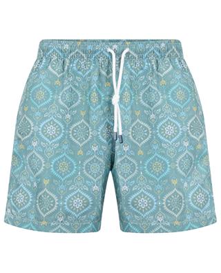 Madeira ornamental print swim shorts FEDELI