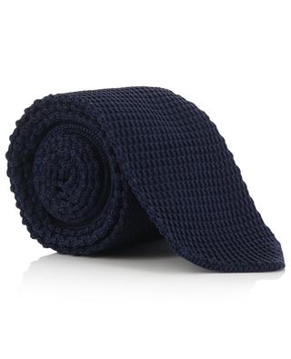 Silk knit tie FIORIO
