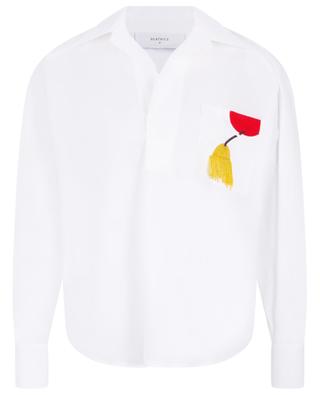 Pop embroidered long-sleeved shirt BEATRICE .B