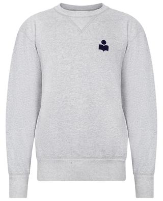Rundhals-Sweatshirt mit Flock-Logo Mike ISABEL MARANT