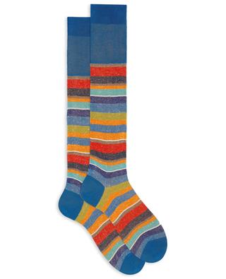Hohe Socken aus Baumwolle und Leinen GALLO