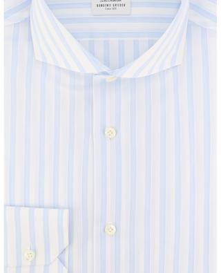 Striped cotton long-sleeved shirt GIAMPAOLO