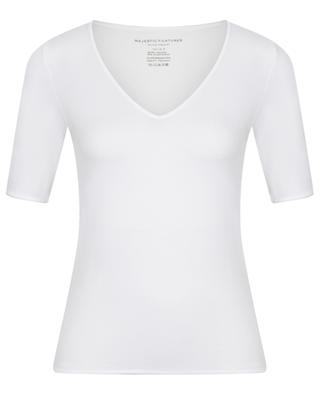 Viscose short-sleeved T-shirt MAJESTIC FILATURES