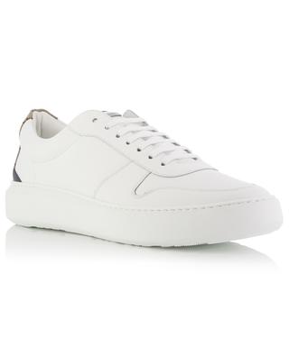 Monogram Court leather low-top sneakers HERNO