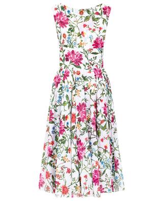 Aster Dior Flora sleeveless midi cotton voile dress SAMANTHA SUNG