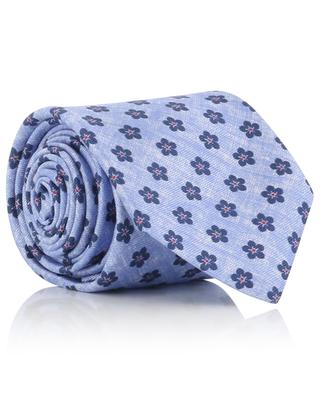 Silk floral tie KITON