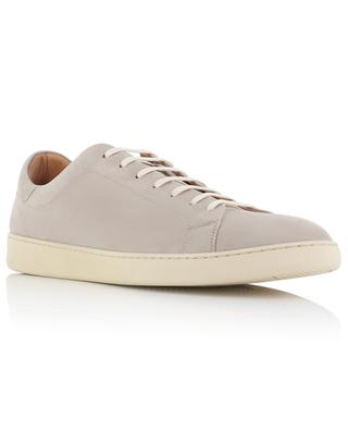 Suede low-top lace-up snakers KITON
