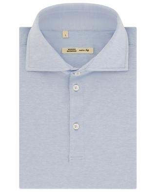 Cotton short-sleeved polo shirt MAURIZIO BALDASSARI