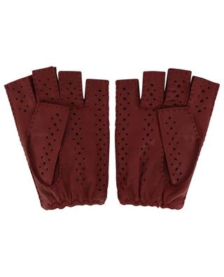 Fingerlose Handschuhe aus perforiertem Hirschleder PIERO RESTELLI