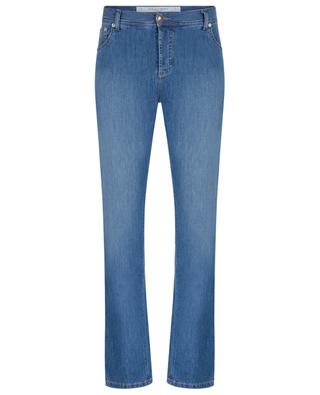 Jeans mit geradem Bein aus Leinen Seide und Baumwolle Tokyo RICHARD J. BROWN
