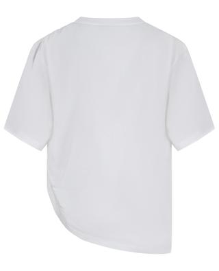Assymetric cotton short-sleeved T-shirt JACOB COHEN