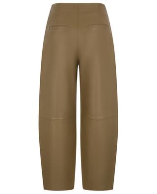 Relaxed nappa leather trousers YVES SALOMON