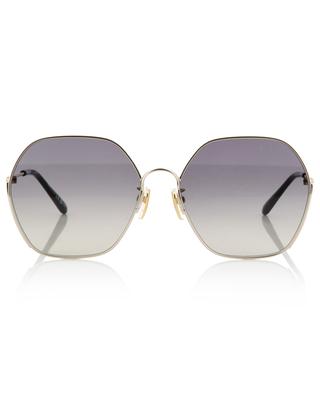 Sechseckige Sonnenbrille aus Metall CHLOE