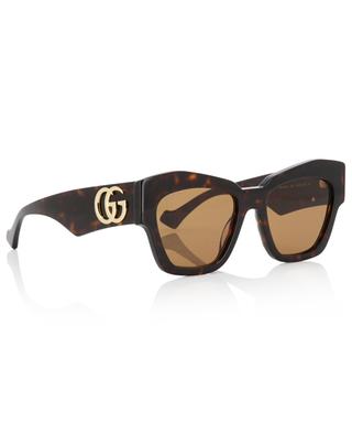 GG tortoise shell effect cat-eye sunglasses GUCCI