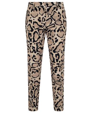 Roxy Bengal printed slim fit crepe trousers BARBARA BUI
