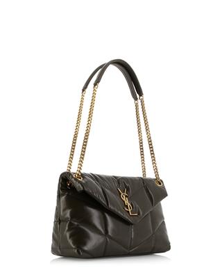 Loulou Puffer Small quilted crinkle leather shoulder bag SAINT LAURENT PARIS