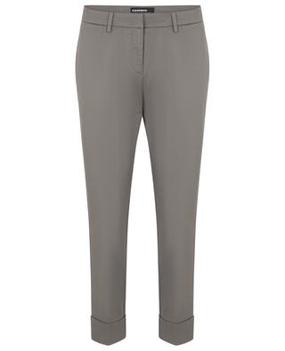 Krystal cotton cropped straight-leg trousers CAMBIO