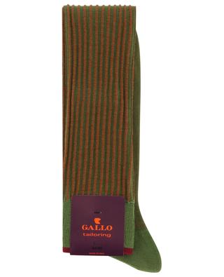 Lange Socken aus Wolle und Baumwolle GALLO