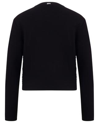 Materialmix-Jacke aus Nylon und Tweed HERNO