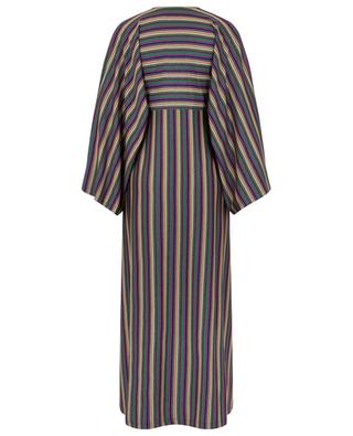 Margarida viscose long striped tunic dress MOMONI