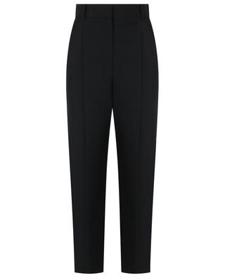 Wool slim fit high-rise trousers with waistband tucks ALEXANDER MC QUEEN