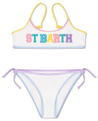 Gerippter Mädchen-Sport-Bikini Jaiden Terrypatch MC2 SAINT BARTH