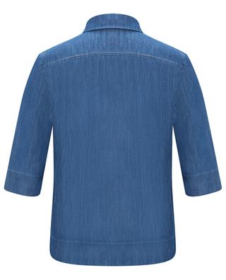 Alba denim cotton long-sleeved shirt HANA SAN