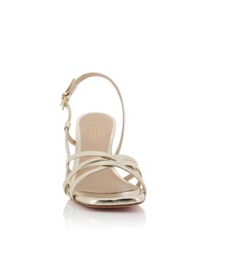 Medea 80 metallic leather heeled sandals BONGENIE GRIEDER