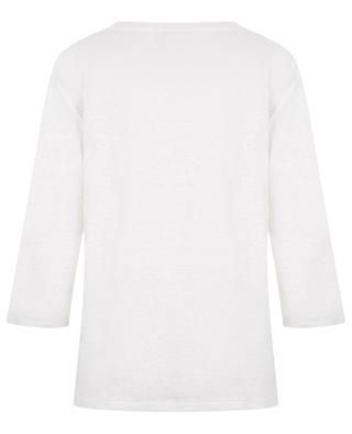 Linen three-quarter sleeves T-shirt BONGENIE GRIEDER