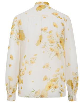 Floral silk chiffon blouse GIAMBATTISTA VALLI
