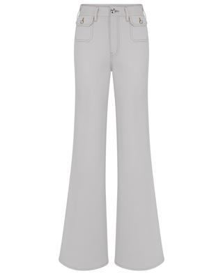 Flared high-rise jeans with flap pockets GIAMBATTISTA VALLI