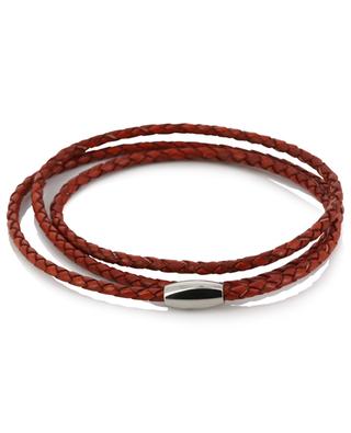 Triplo braided leather bracelet MON ART FIRENZE