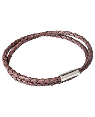 Vivo double braided leather bracelet MON ART FIRENZE
