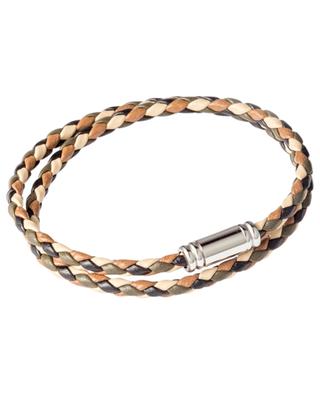 Flauto braided leather bracelet MON ART FIRENZE