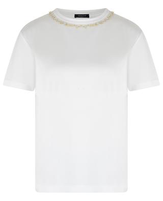 T-shirt en jersey orné de cristaux FABIANA FILIPPI