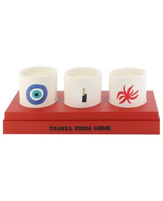 Travel From Home Mini set of 3 scented candles ASSOULINE