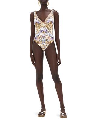Palazzo Play Date V-neck swimsuit CAMILLA