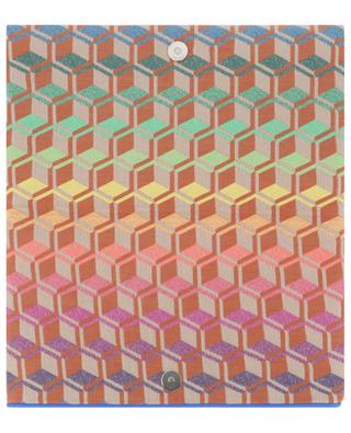 Pochette à motif géométrique et oeil Amara Rainbow KOKU CONCEPT