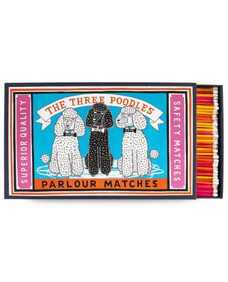 The Three Poodles giant matches in a box ARCHIVIST