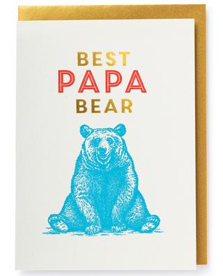 Papa Bear post card ARCHIVIST