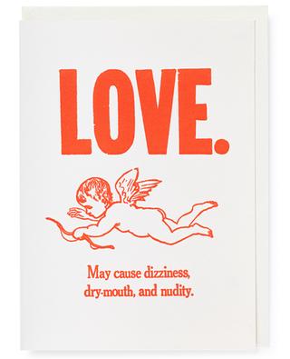 Love. post card ARCHIVIST