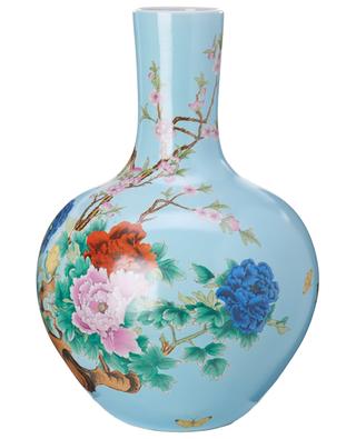 Ball Body floral porcelain vase POLS POTTEN