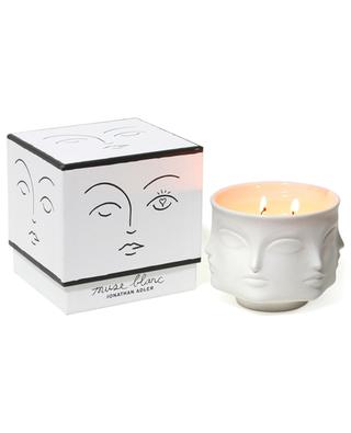 Muse Blanc scented candle cast in porcelain - 384 g JONATHAN ADLER