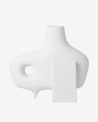 Paradox Medium vase in matte porcelain JONATHAN ADLER