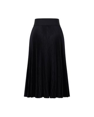 Diagonal Balenciaga All-Over micro pleated jacquard midi skirt BALENCIAGA