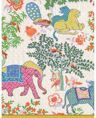 Le Jardin De Mysore paper napkins CASPARI