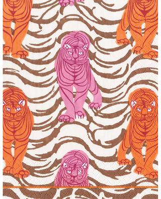 Tiger Stripe paper napkins CASPARI