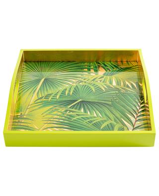 Palm Fronds patterned tray CASPARI