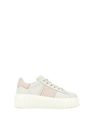 Hogan H-Stripes smooth leather low-top sneakers HOGAN